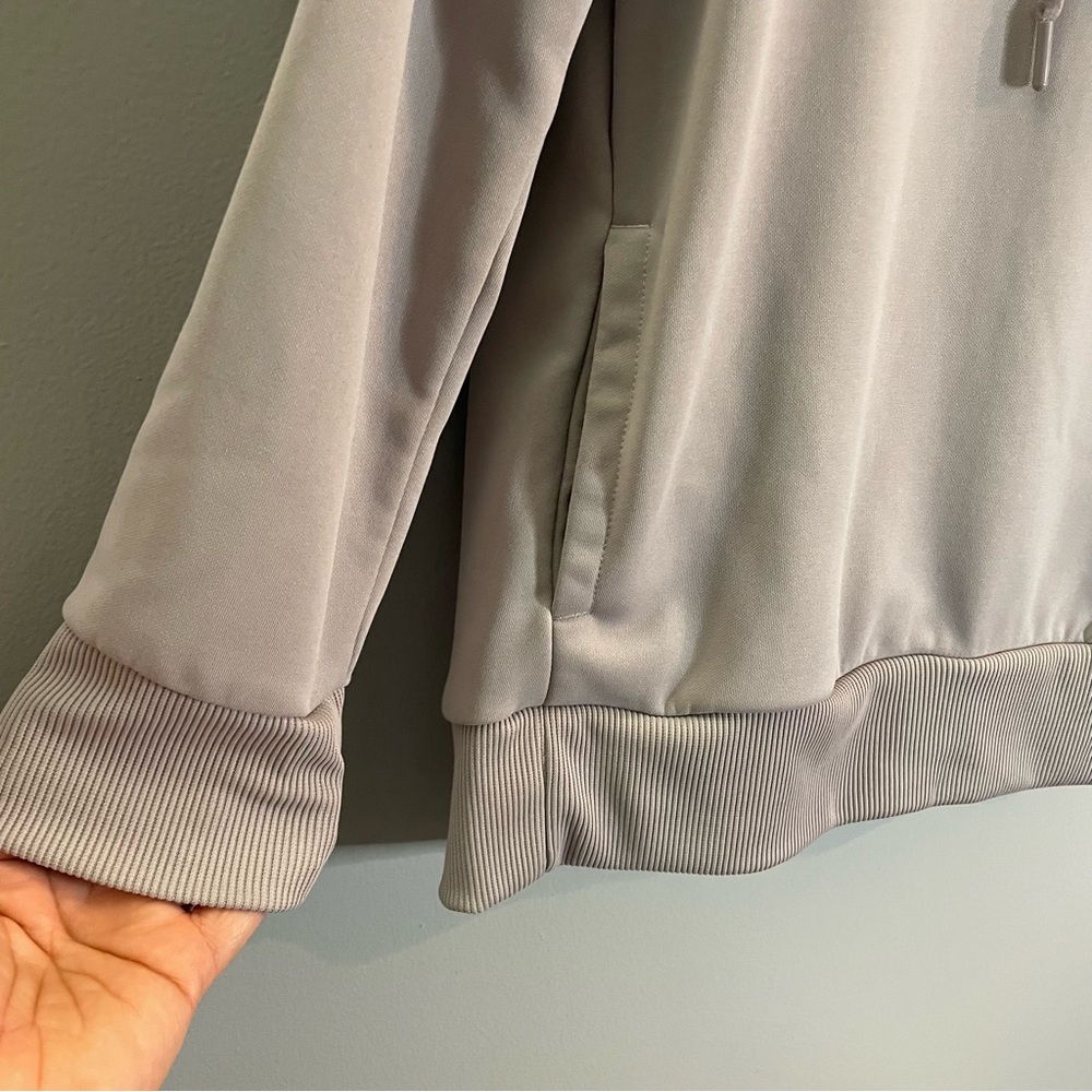 MONDETTA Women's Sweater Pocketed Hoodie Gray SZ/SM - Picture 5 of 11